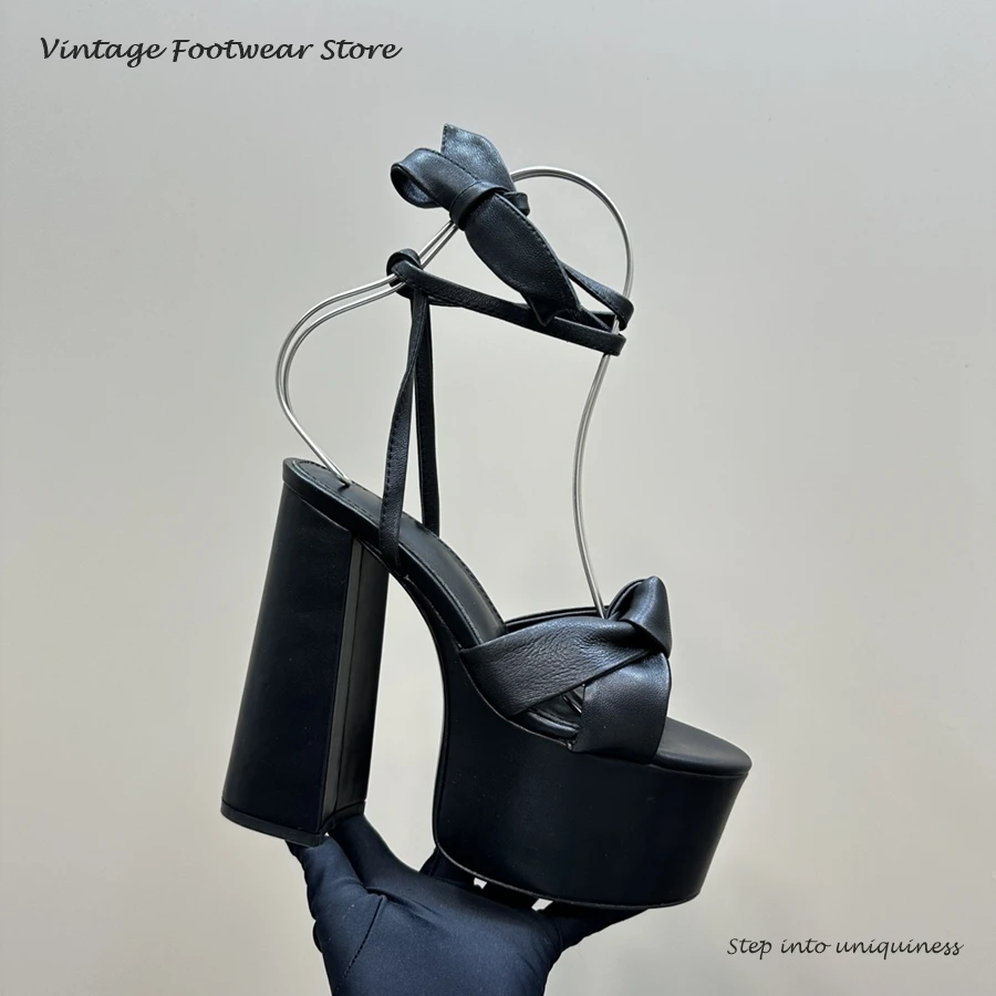 Sandales Vintage à Plateforme  - Vintage Fashion Prints avis et prix