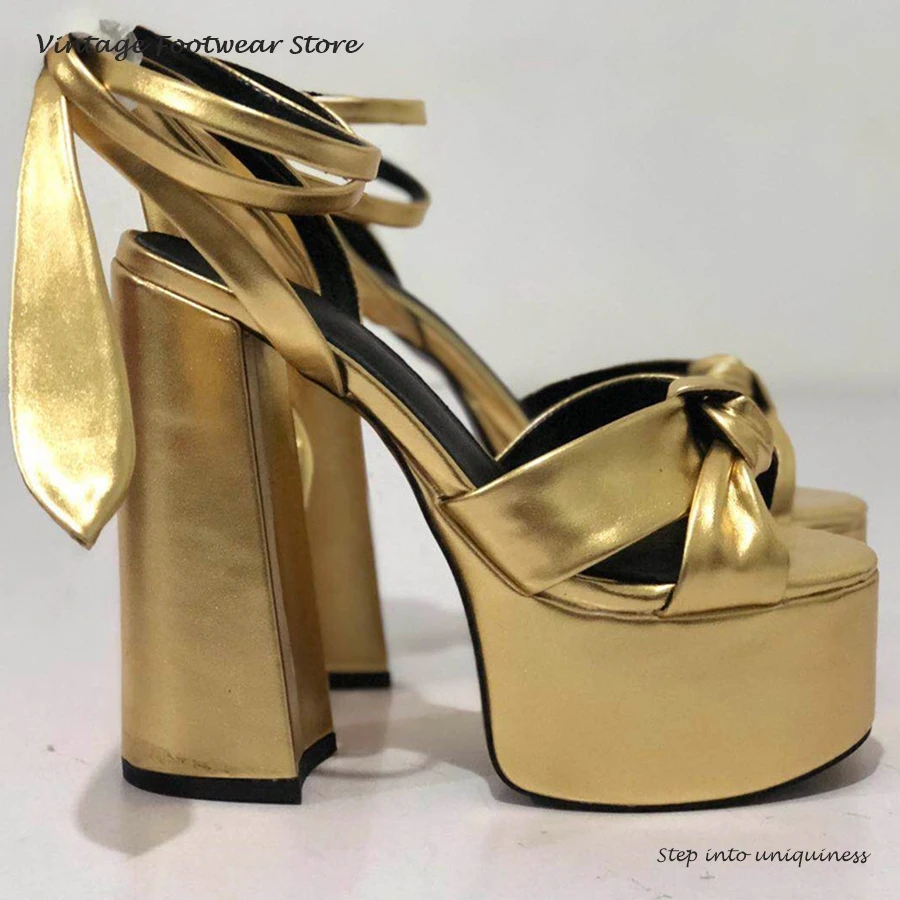Sandales Vintage à Plateforme  - Vintage Fashion Prints avis et prix