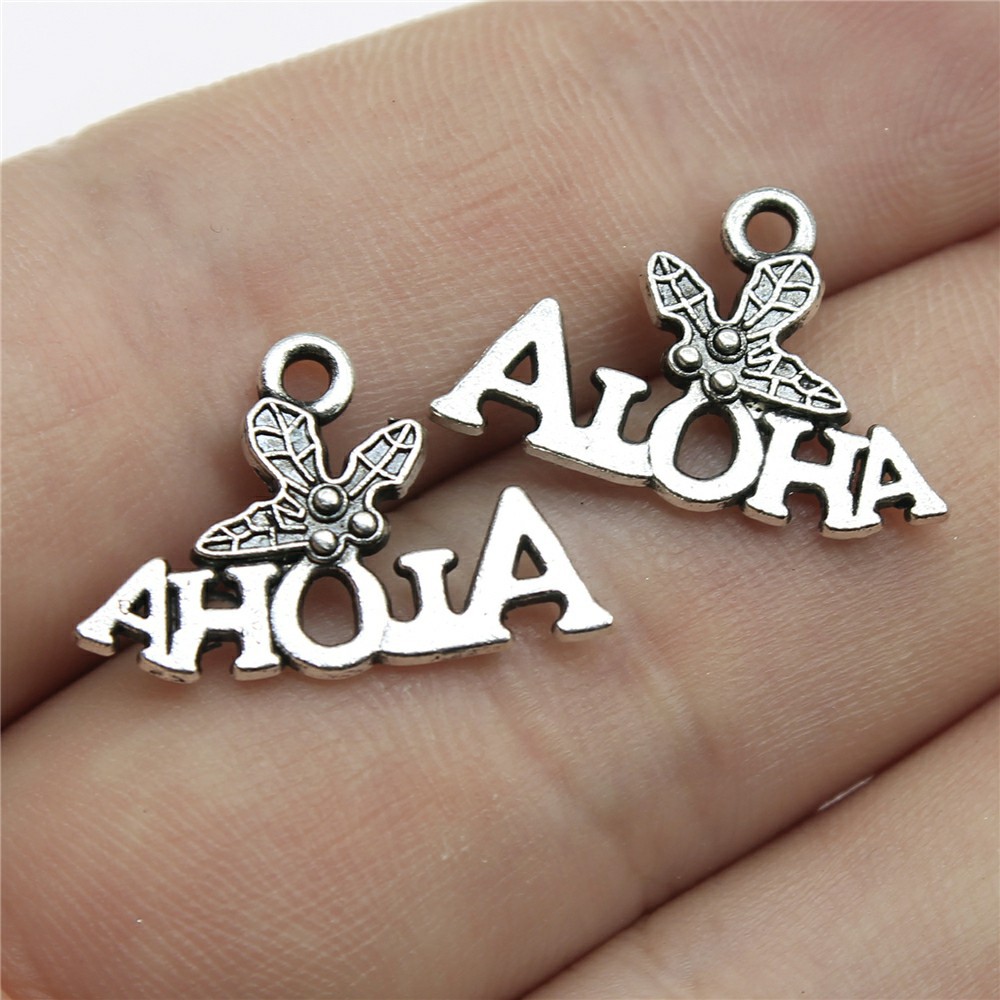 40 pièces de breloques Aloha c - Vintage Fashion Wholesale avis et prix