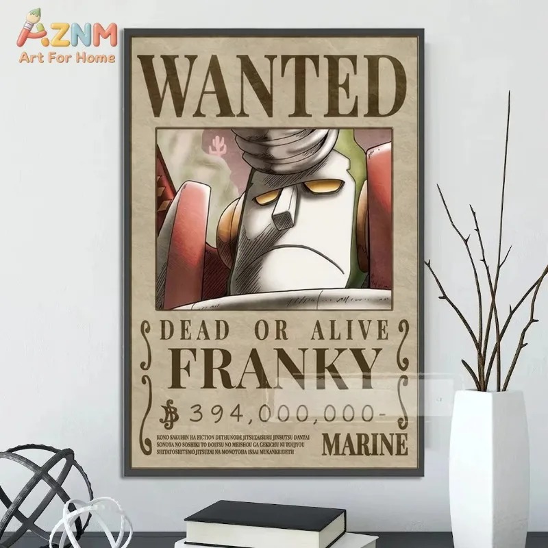 AZNM One Piece Luffy Gear 5 Wa - Vintage Fashion Wall Art avis et prix