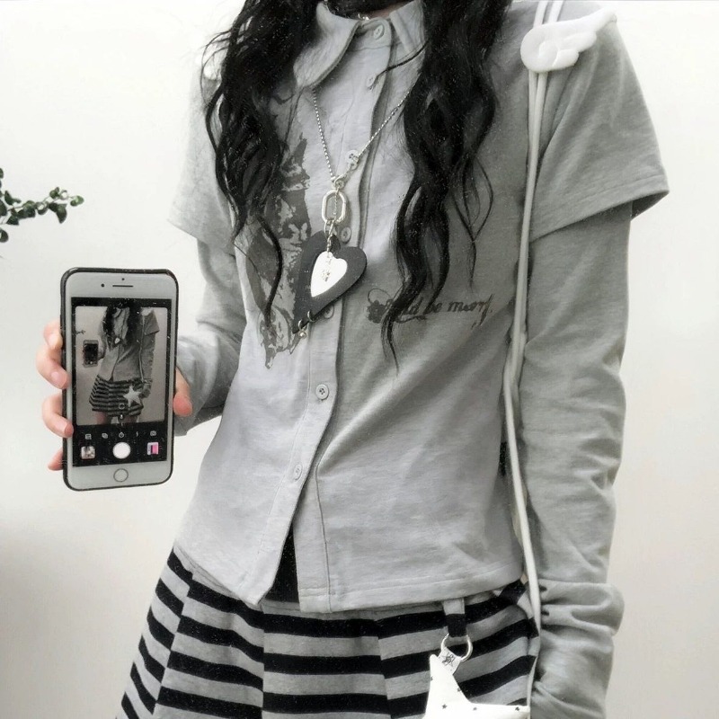 Kimotimo Y2k Vintage, Hauts à  - Vintage Fashion Prints avis et prix