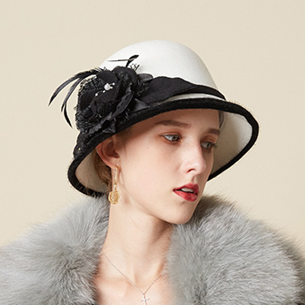 Béret élégant pour femme, styl - Vintage Fashion Hats avis et prix