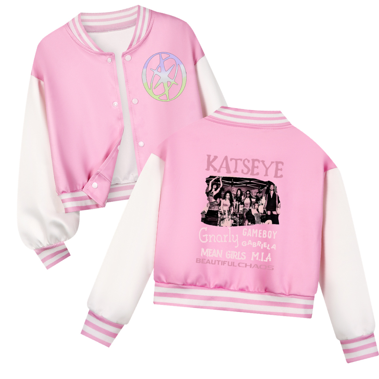 KATSEYE – veste de baseball co - Varsity Jacket Wool avis et prix