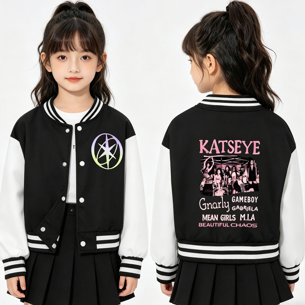 KATSEYE – veste de baseball co - Varsity Jacket Wool avis et prix