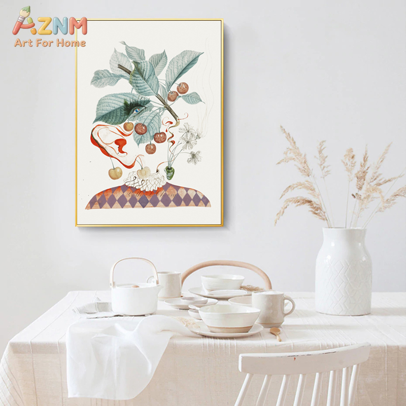 AZNM Tableau mural sur toile,  - Vintage Fashion Wall Art avis et prix