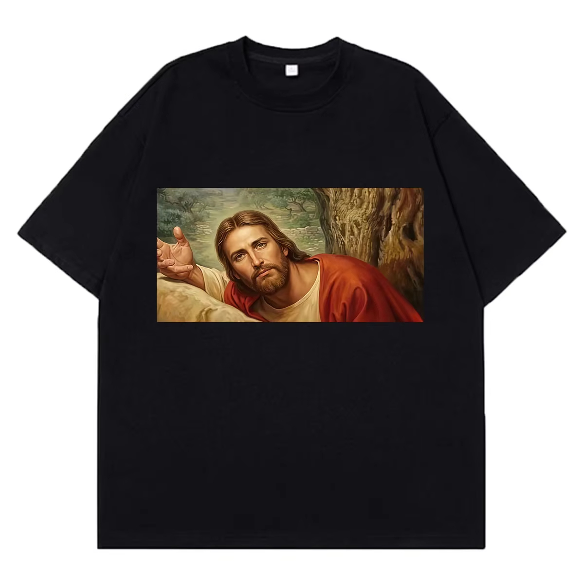 T-shirt drôle Jésus Christ reg - Vintage Fashion Looks avis et prix