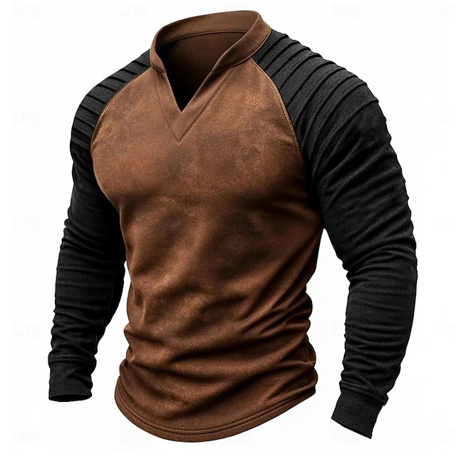 Chemise Henley vintage délavée - Vintage Fashion For Men avis et prix
