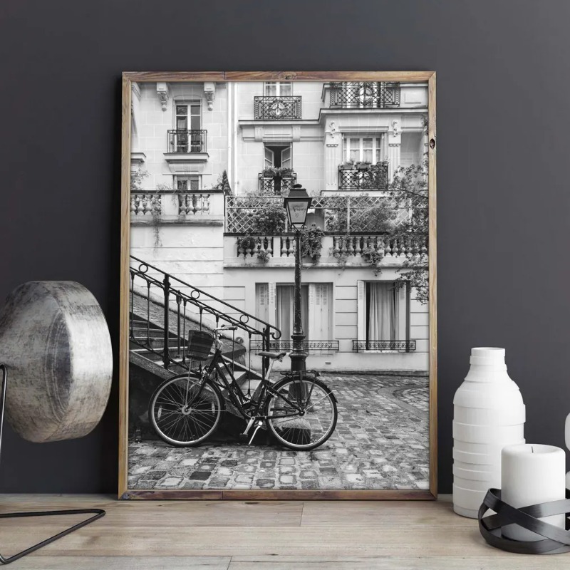 Affiche élégante noir et blanc - Vintage Vogue Fashion Poster avis et prix