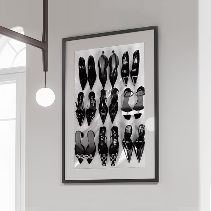 Affiche d'art de luxe à talons - Vintage Vogue Fashion Poster avis et prix