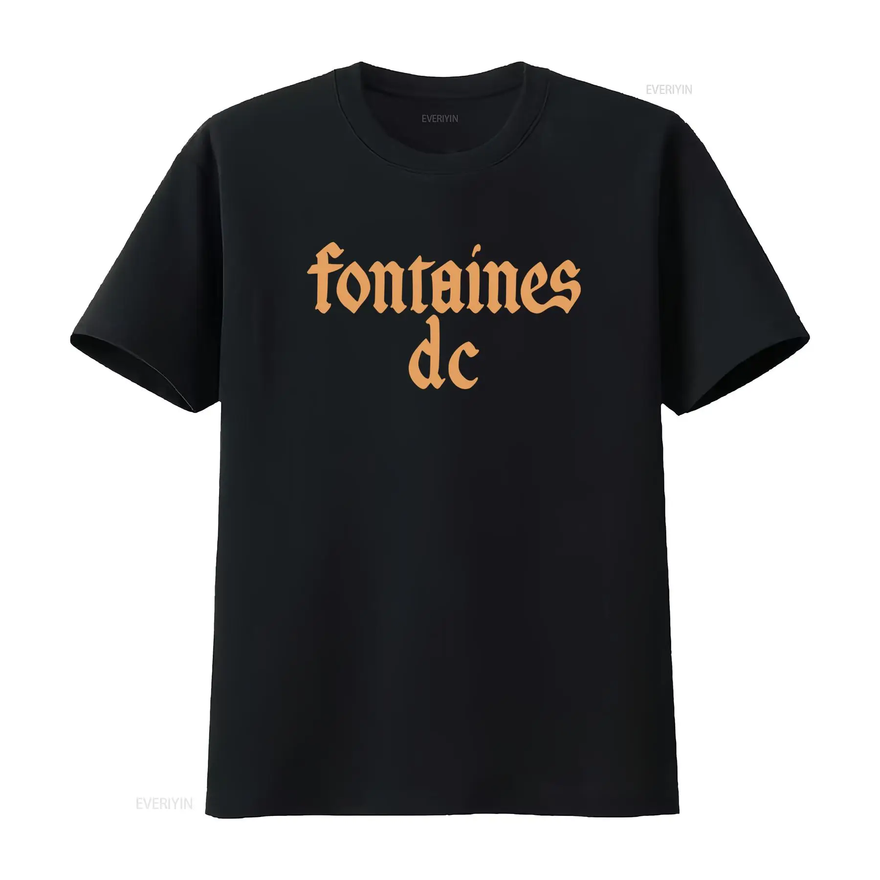 T-shirt noir « Gothic Logo » d - Vintage Fashion Knitwear avis et prix