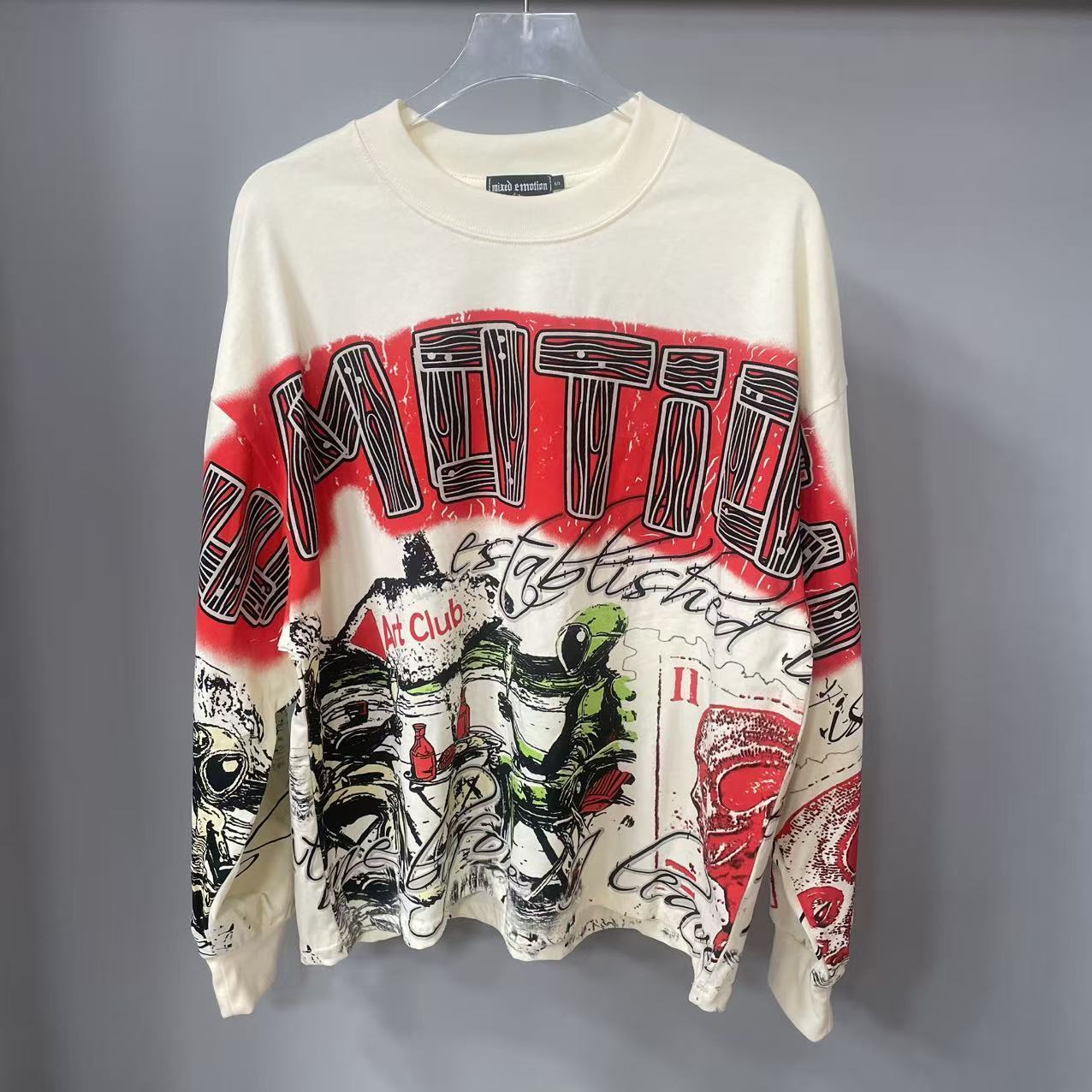 T-shirt à manches longues MIXE - Vintage Fashion Prints avis et prix