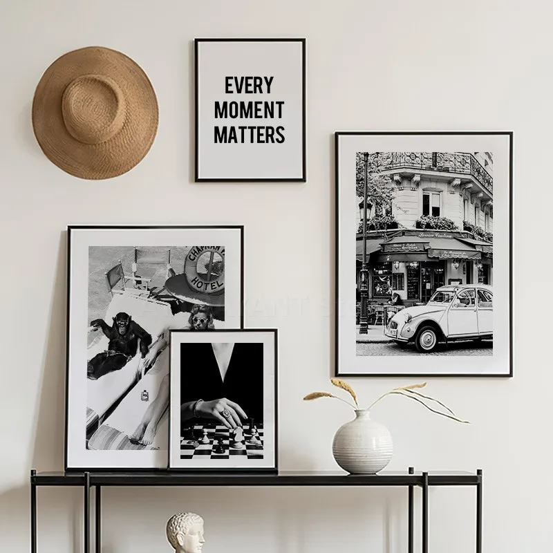 Toile d'art mural Vintage noir - Vintage Vogue Fashion Poster avis et prix