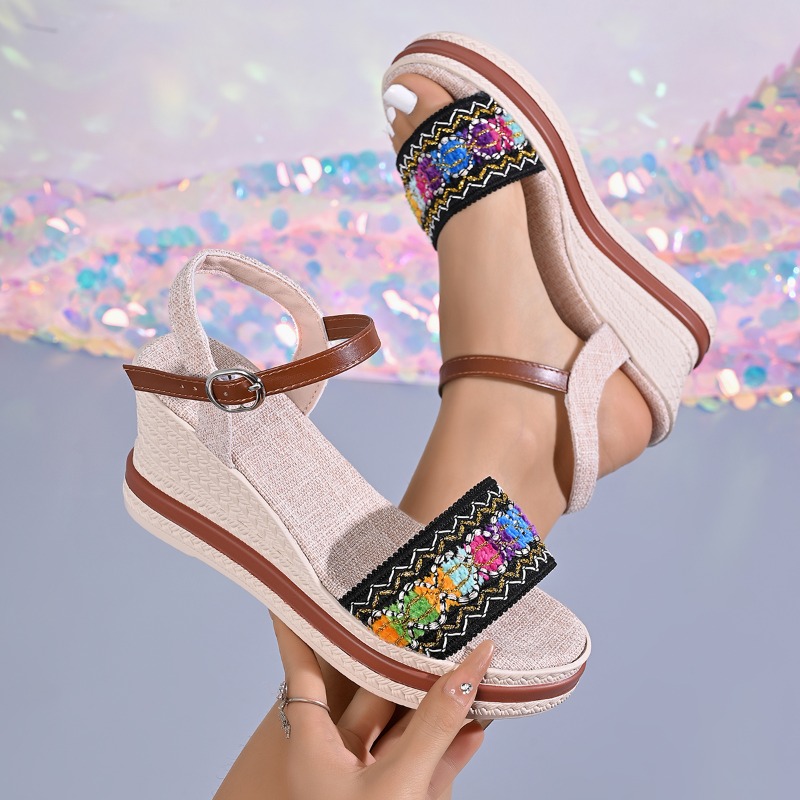 Mules à talons tressées style  - Vintage Fashion Prints avis et prix
