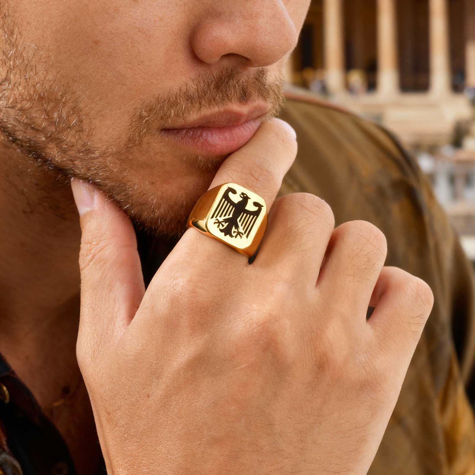 Bague personnalisée Aigle Vola - Vintage Fashion Wholesale avis et prix