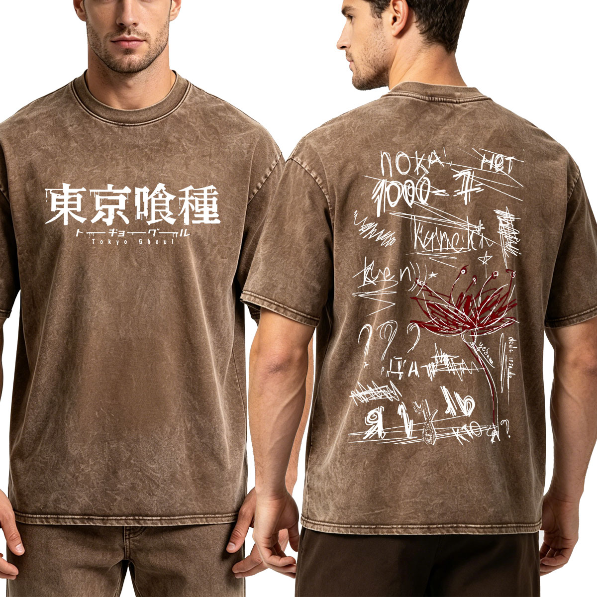 T-shirt vintage délavé Anime T - Vintage Ken Fashion avis et prix