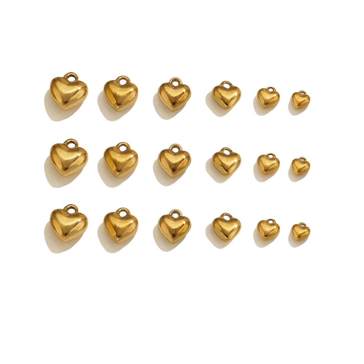 20 Breloques Cœur 3D Solides e - Vintage Fashion Wholesale avis et prix
