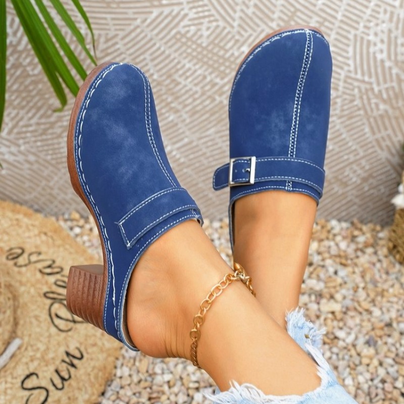 Mules à enfiler pour femmes, à - Vintage Fashion Aesthetic avis et prix