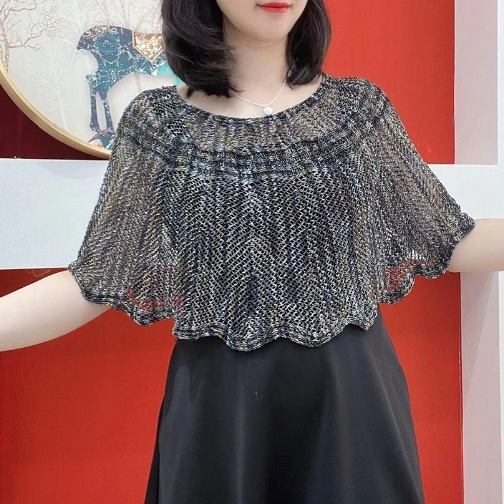 Châle en crochet style pull av - Vintage Fashion Knitwear avis et prix