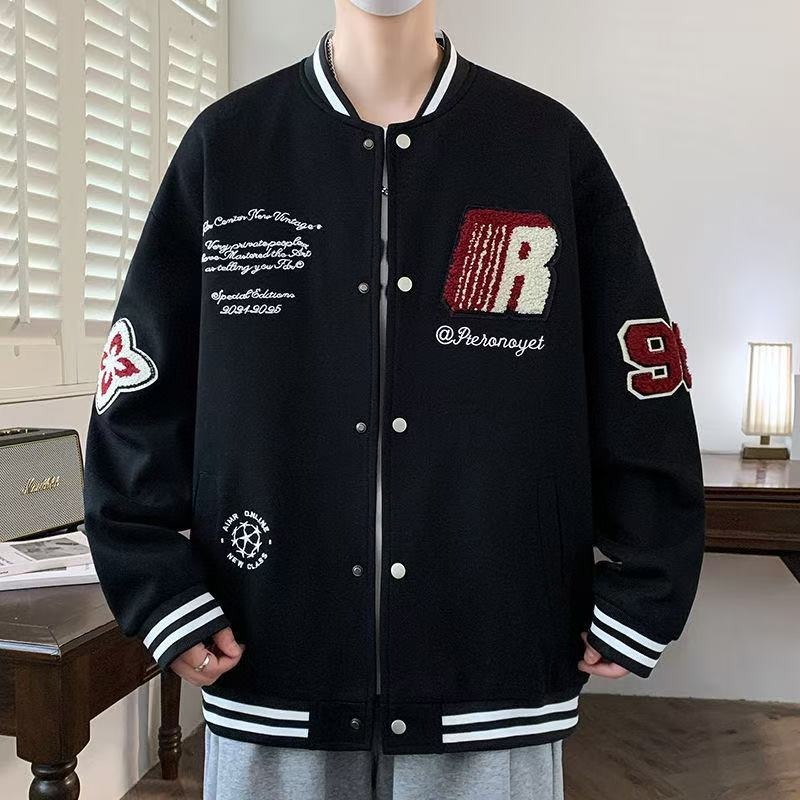 Manteau de Baseball brodé pour - Varsity Jacket Wool avis et prix
