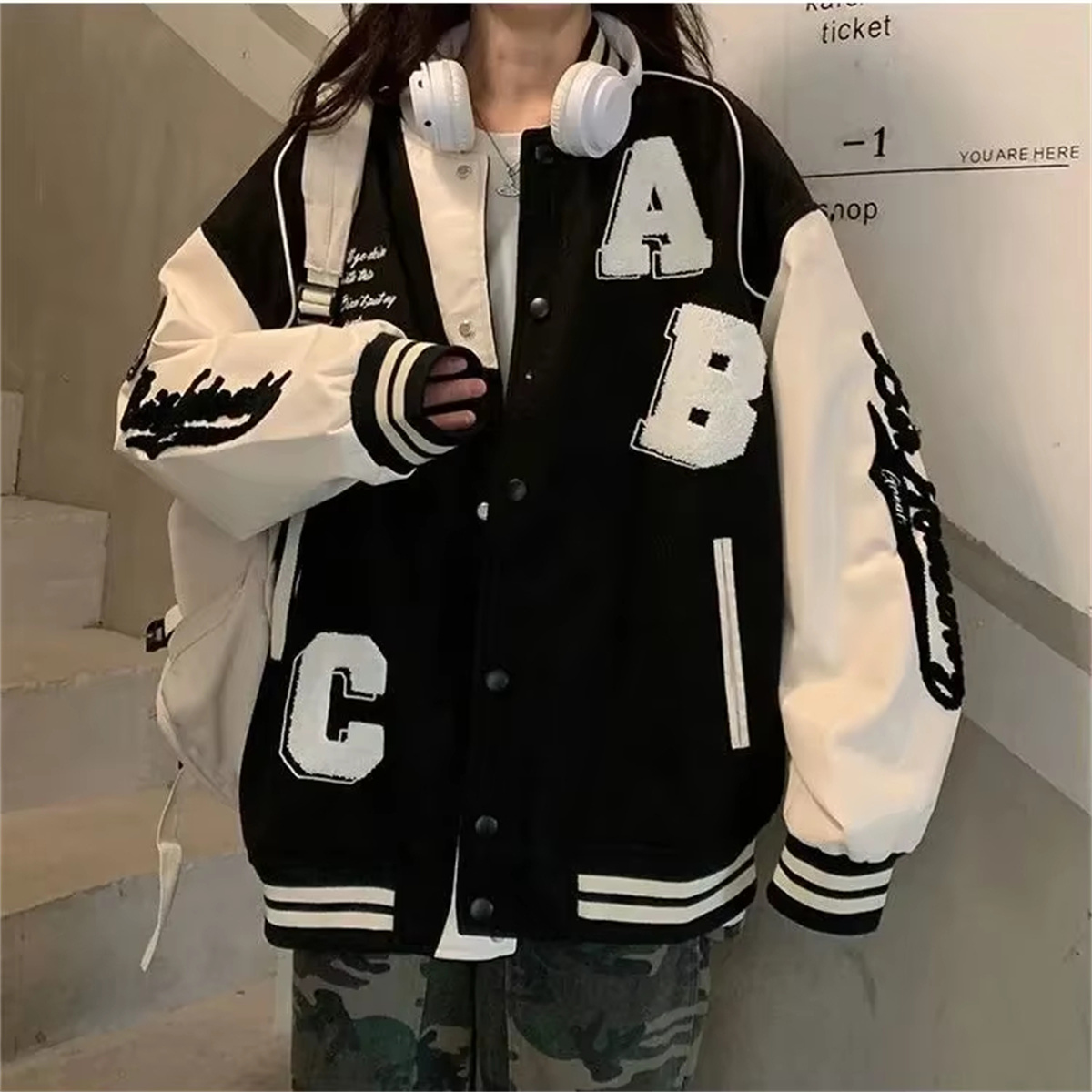 Veste Bomber en Laine d'Agneau - Varsity Jacket Wool avis et prix
