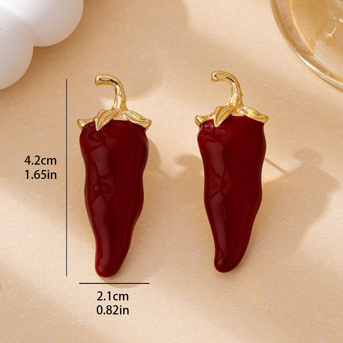 Boucles d'oreilles Chili origi - Quirky Vintage Fashion avis et prix