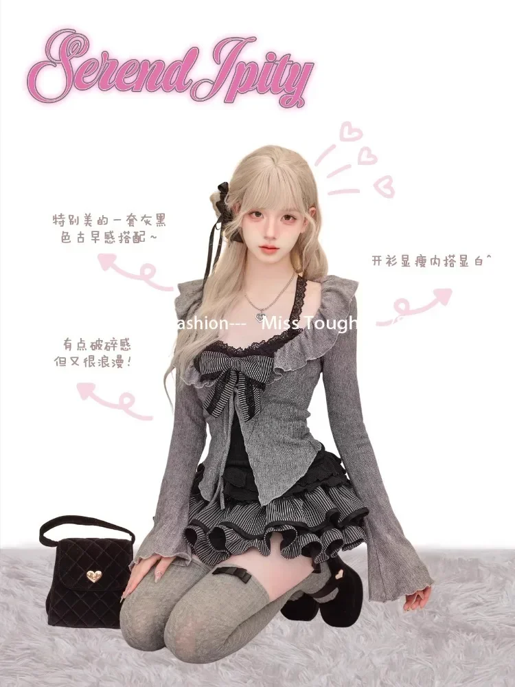 Sweet Lolita-Costumes vintage  - Vintage Fashion Knitwear avis et prix